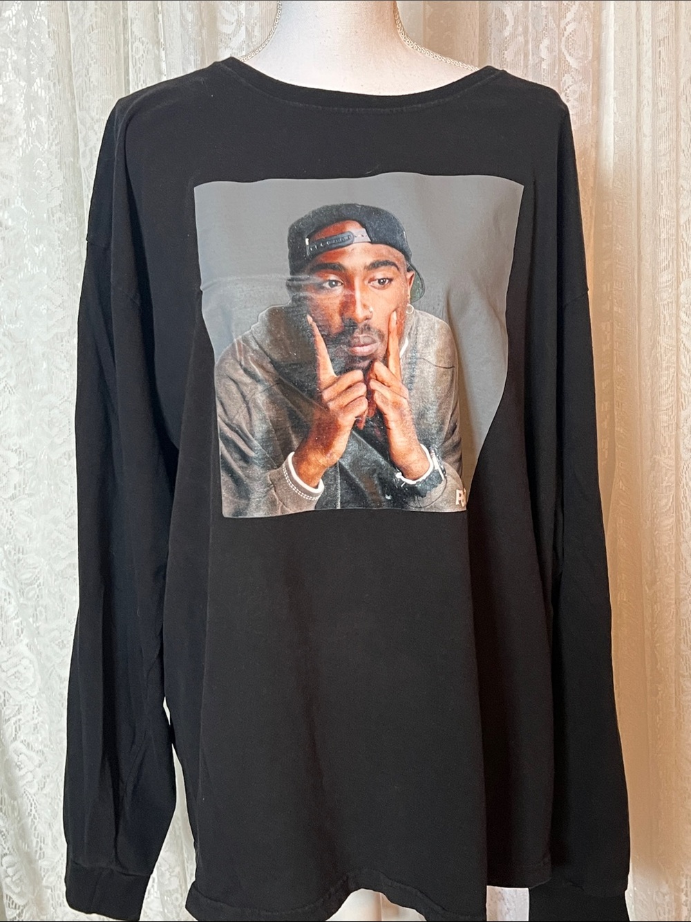 Poetic Justice Tupac Long Sleeve Shirt